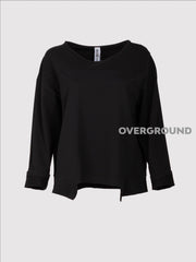 MAGLIA CORTA ASIMMETRICA - OVERGROUND STORE 