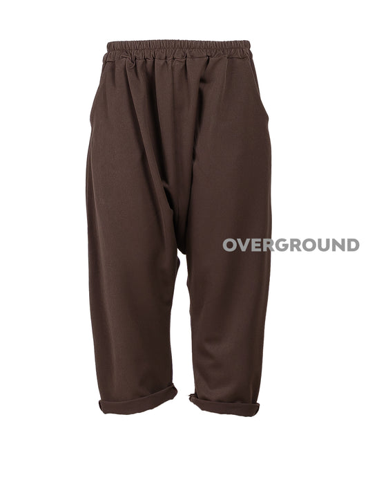 LOW CROTCH TROUSERS WITH SIDE POCKETS