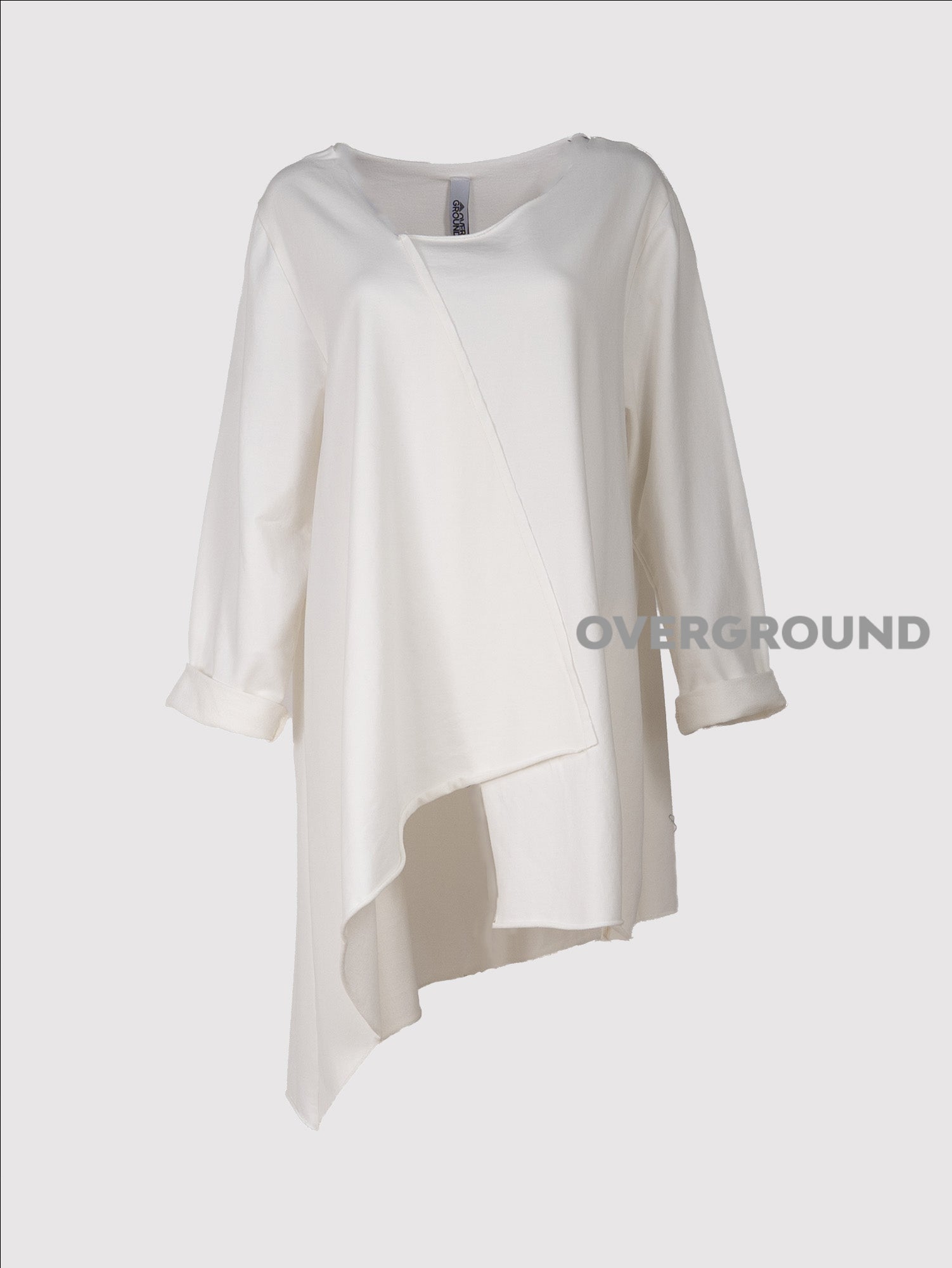 MAGLIA OVER CON COLLO ASIMMETRICO - OVERGROUND STORE 