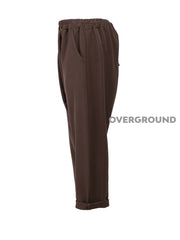 LOW CROTCH TROUSERS WITH SIDE POCKETS