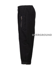 PANTALONE OVER CON TASCHE E CERNIERA