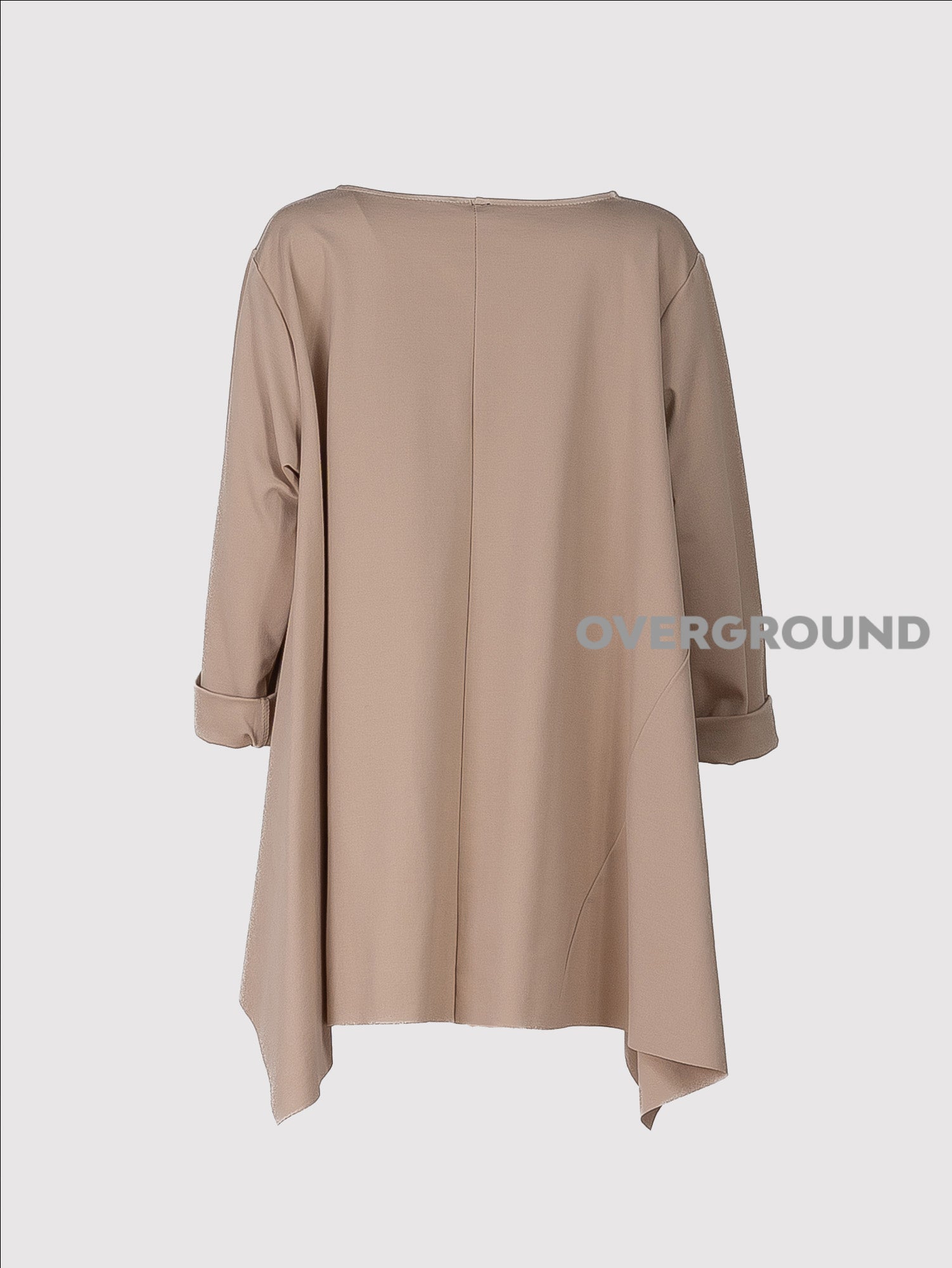 MAGLIA ASIMMETRICA LUNGA CON PUNTA LATERALE - OVERGROUND STORE 