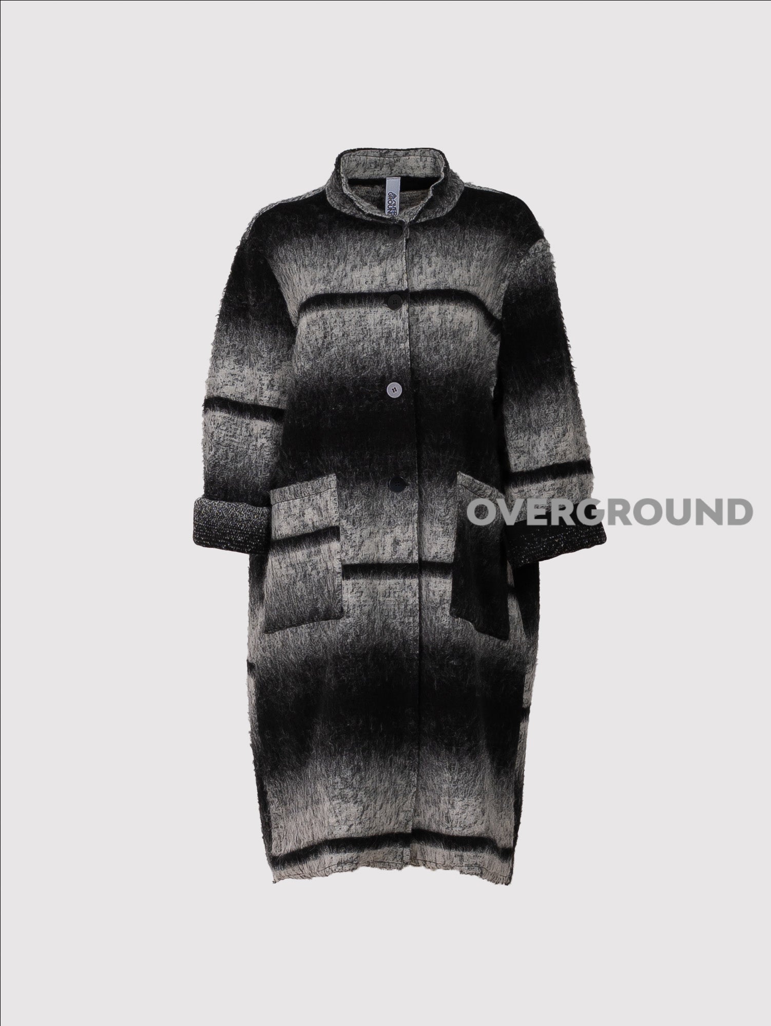 CAPPOTTO IN LANA CON TASCHE DAVANTI - OVERGROUND STORE 