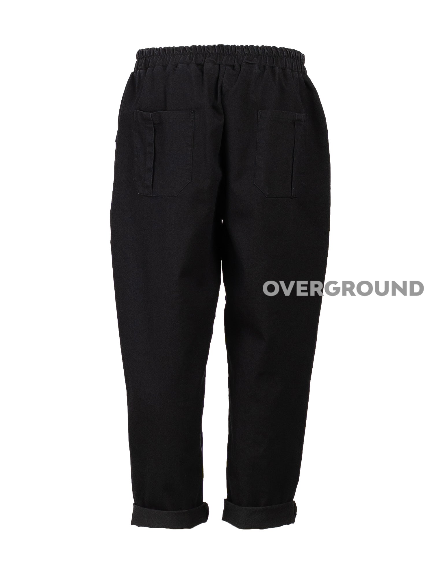 PANTALONE OVER CON TASCHE E CERNIERA