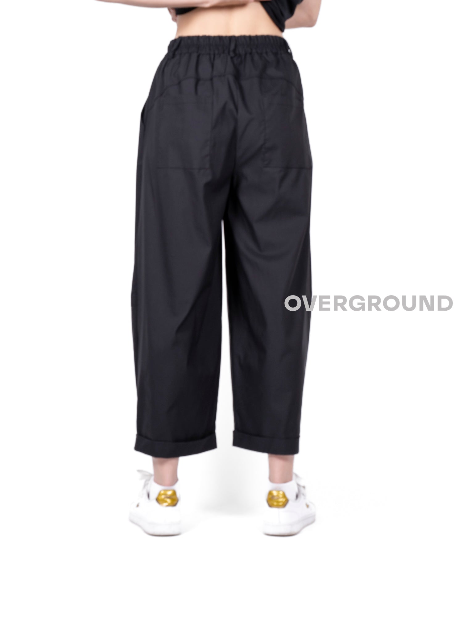 PANTALONE GAMBULE LARGO CON CINTURINO - OVERGROUND STORE 