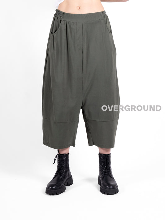 PANTALONE CAVALLO BASSO CON TASCHE LATERALI