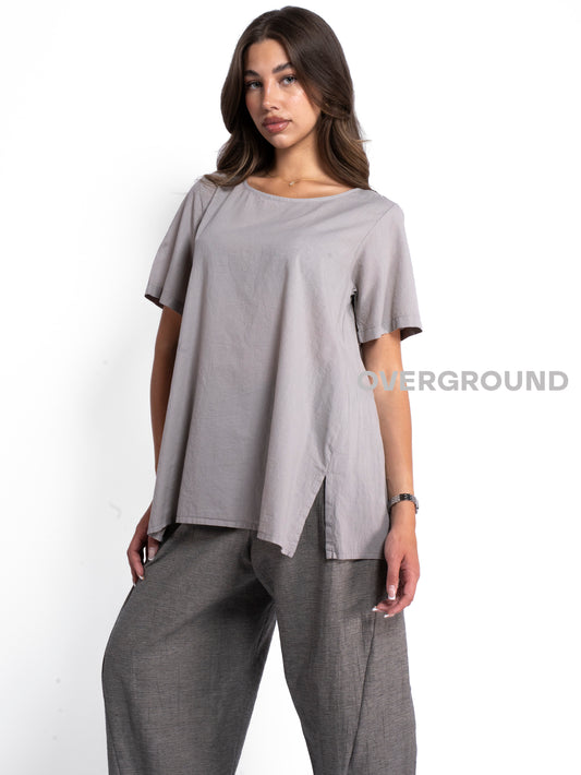 BLUSA CON SPACCHI LATERALI