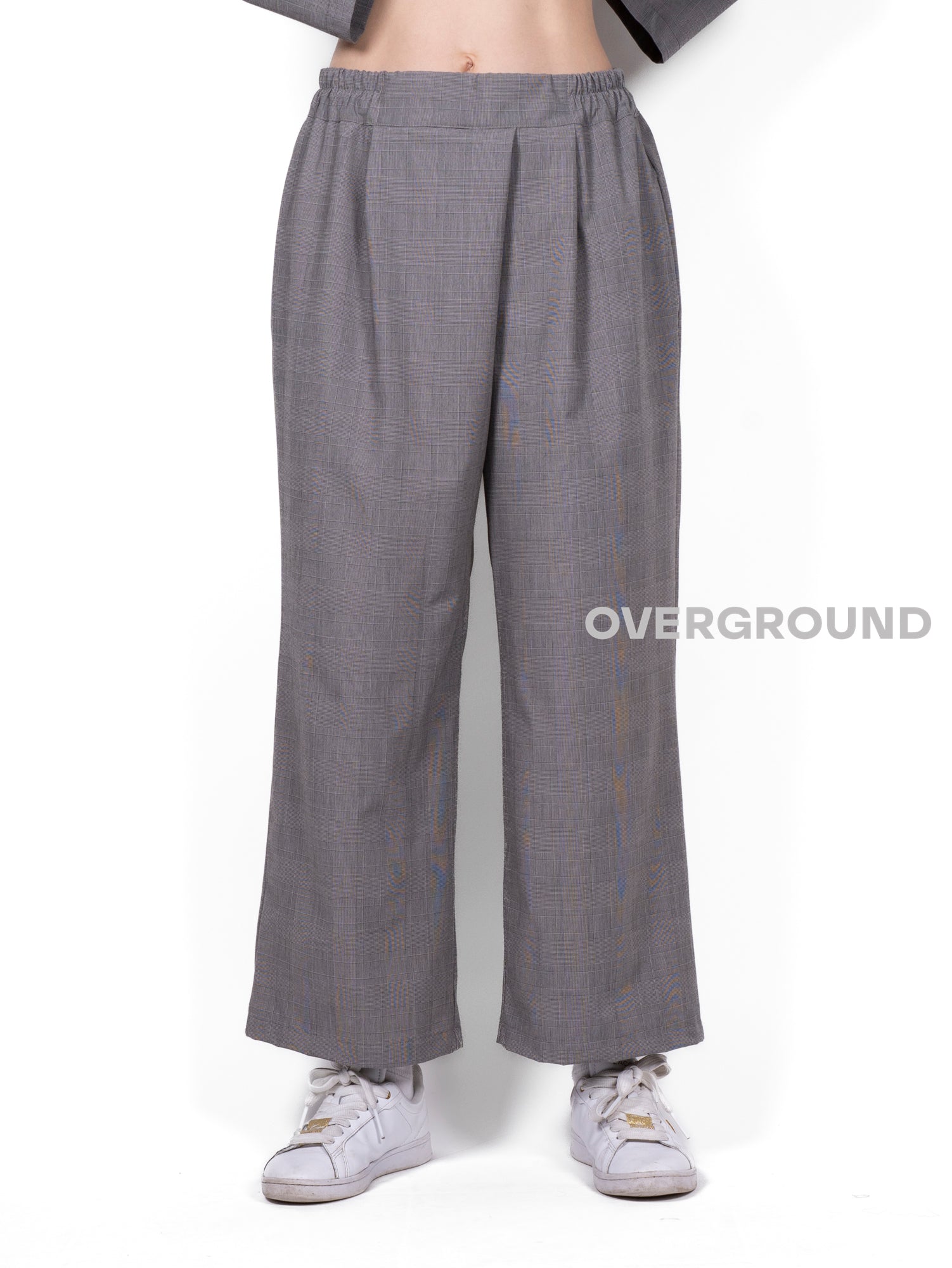 PANTALONE GAMBULE LARGO E PIEGHE DAVANTI - OVERGROUND STORE 