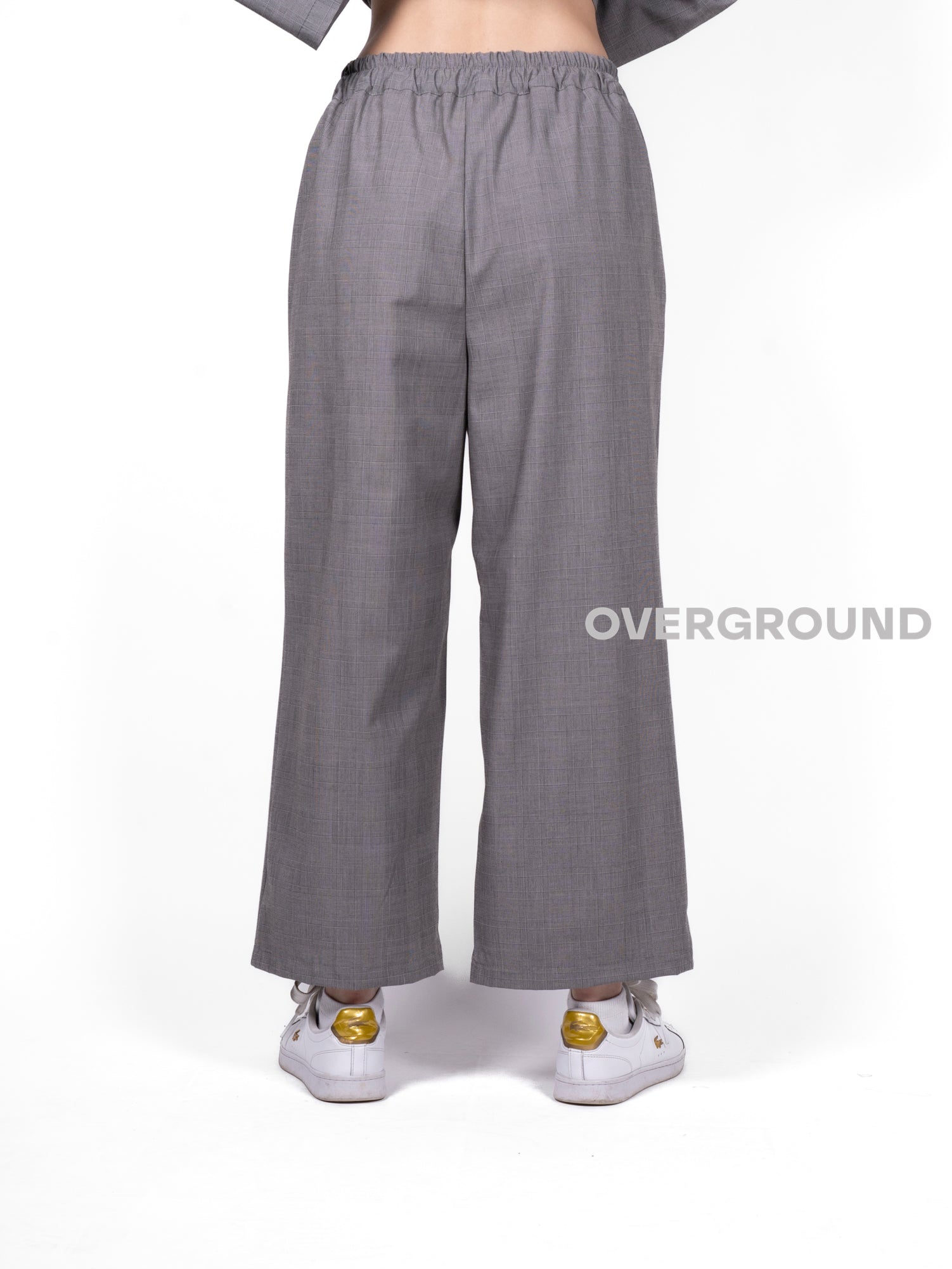 PANTALONE GAMBULE LARGO E PIEGHE DAVANTI - OVERGROUND STORE 