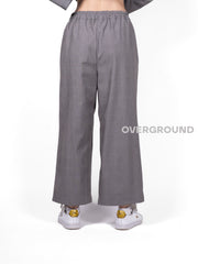 PANTALONE GAMBULE LARGO E PIEGHE DAVANTI - OVERGROUND STORE 