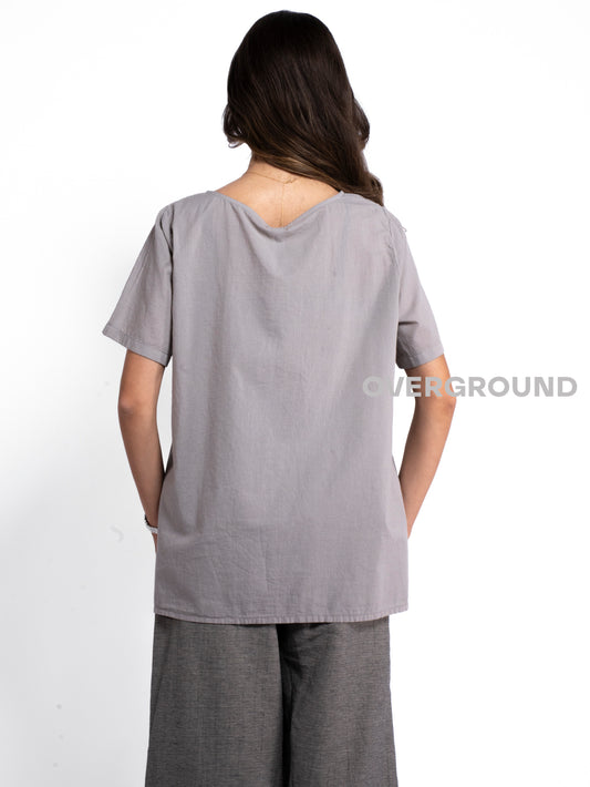 BLUSA CON SPACCHI LATERALI