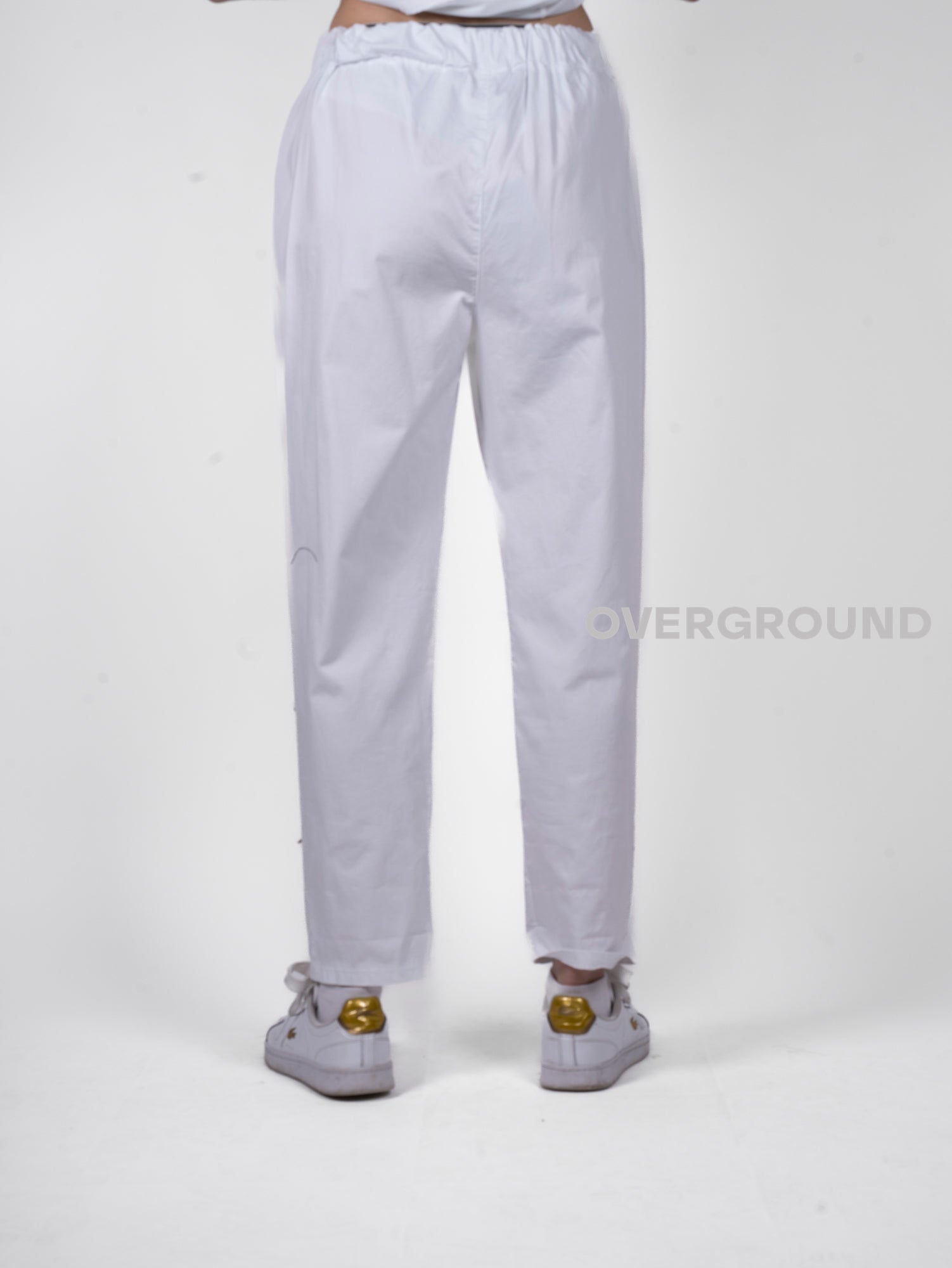 pantalone con gambule largo con bottone davanti - OVERGROUND STORE 