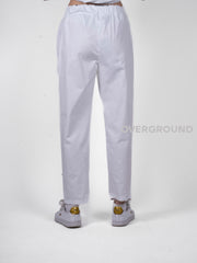 pantalone con gambule largo con bottone davanti - OVERGROUND STORE 
