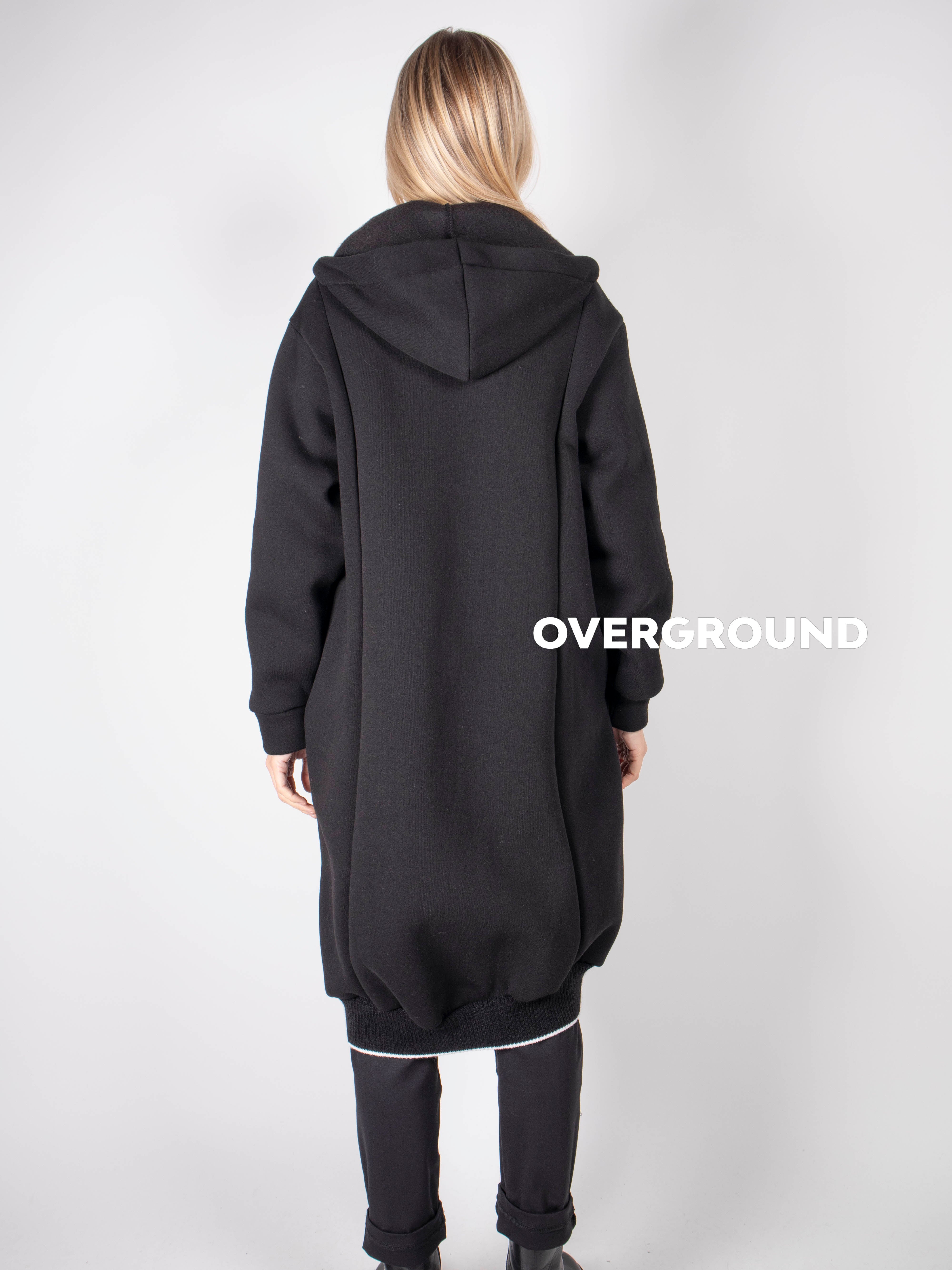 Felpa lunga con cappuccio Z OVERGROUND STORE