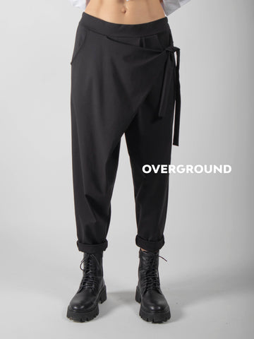 Pantalone con pattina e fiocco davanti - OVERGROUND STORE 