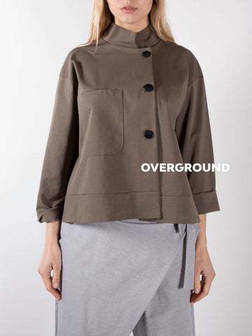 Giacca collo coreana con taschino - OVERGROUND STORE 